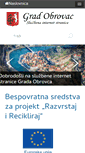 Mobile Screenshot of obrovac.hr